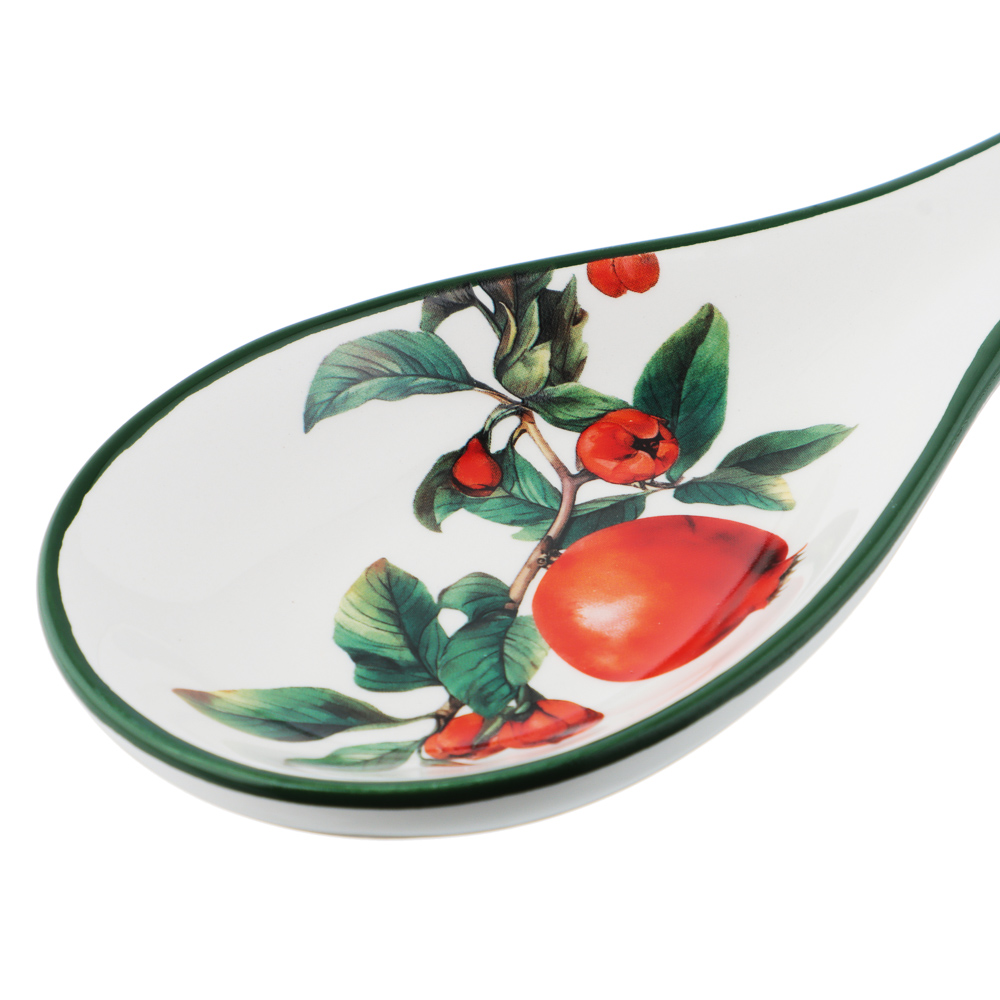 MILLIMI Гранат Подставка для ложки, 25х9х2,5см, керамика, арт.№ 824-139