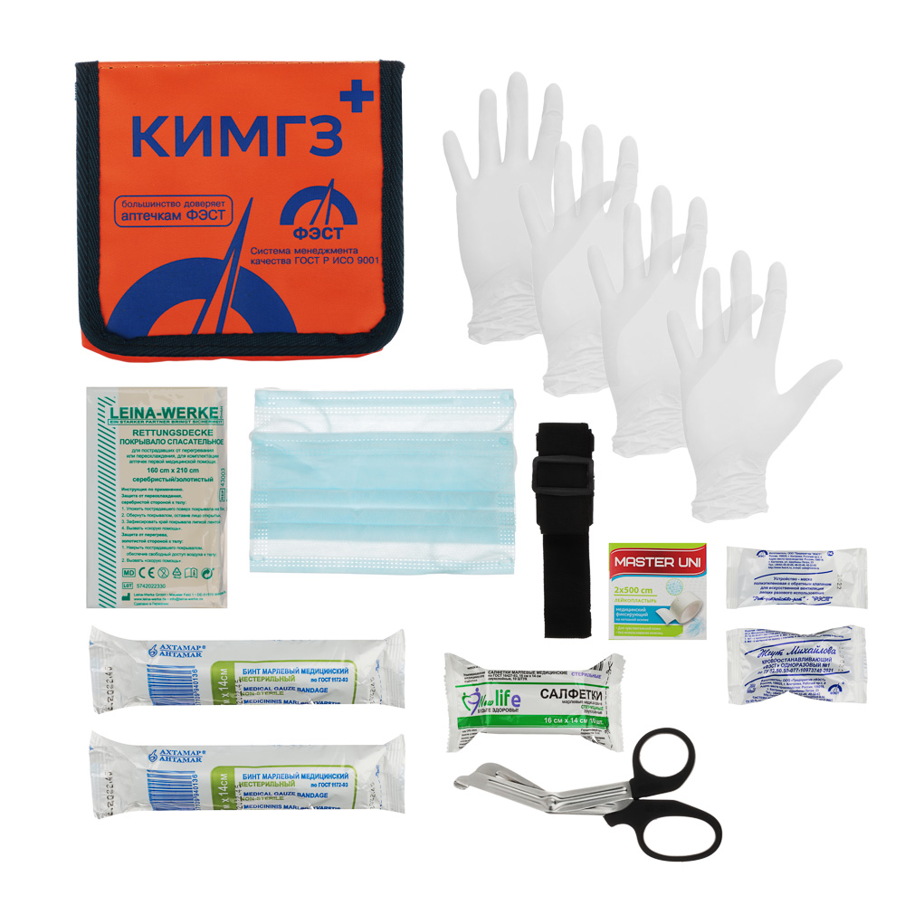 Аптечка первой помощи ФЭСТ КИМГЗ-183 № 10 (основной состав), арт.№ 761-009