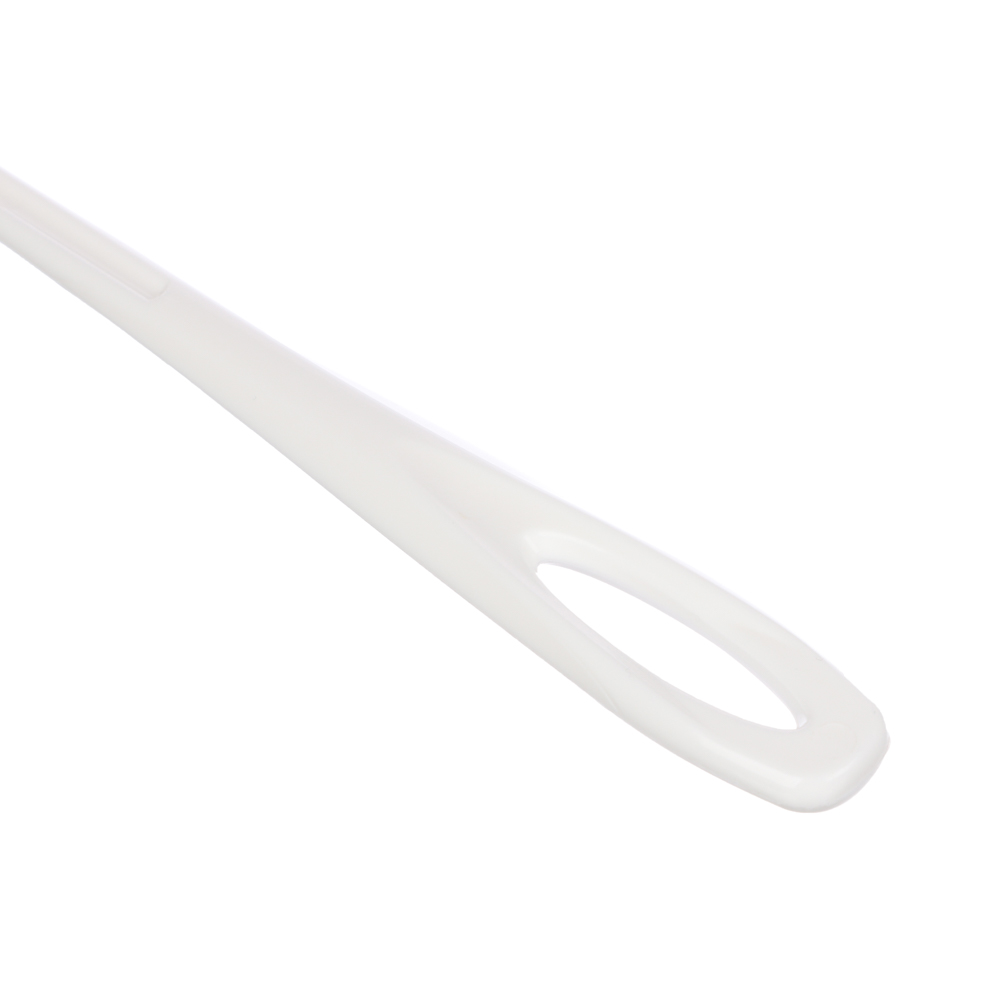 Комплект WC "Rambai" стандарт Full Black, пластик, белый, щетина чёрная, арт.№ 463-432