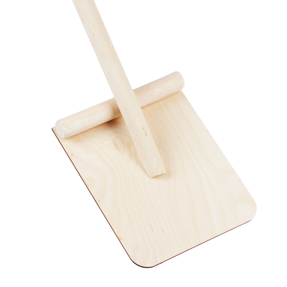 Лопатка деревянная с пластиковой ручкой, 75 см, арт.№ 078-004