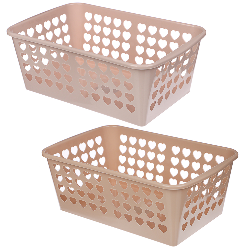 Корзинка "Уют" 6 л. для хранения вещей, 300х190х110 мм, арт.№ 414-177