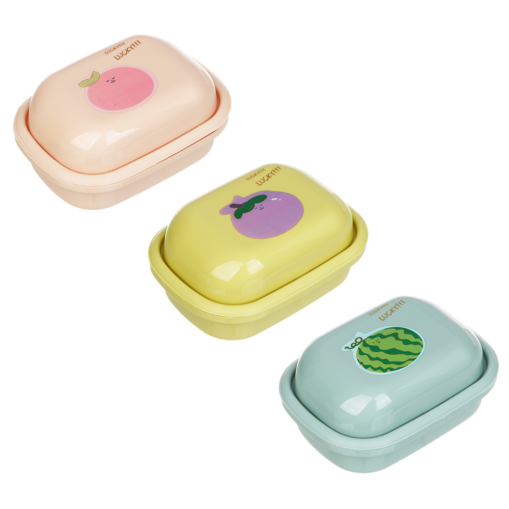 VETTA Мыльница, пластик, 13,5х9,5х6 см, арт.№ 463-509