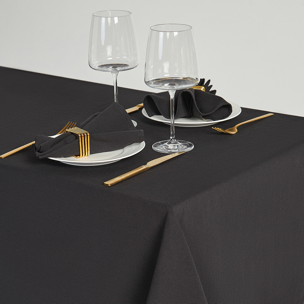 BY COLLECTION Black Line Скатерть текстильная, 180х280см, 100% хлопок, арт.№ 488-105