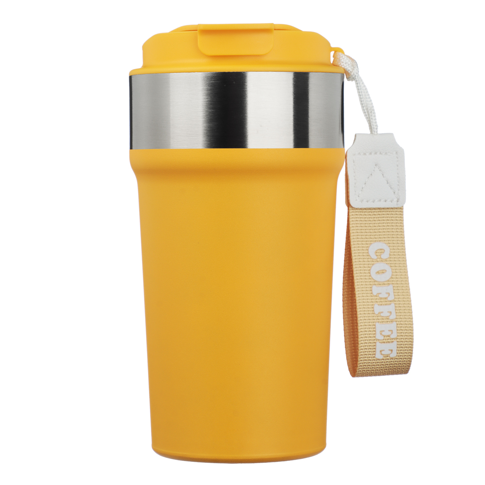 Термос-кружка тм SATOSHI Ботаника 550мл, нерж.сталь, 3 цвета, арт.№ 841-904