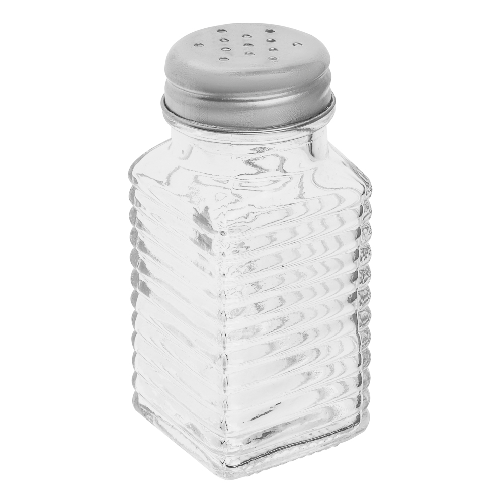 Солонка 8,8х3,4см, стекло, сталь, арт.№ 828-265