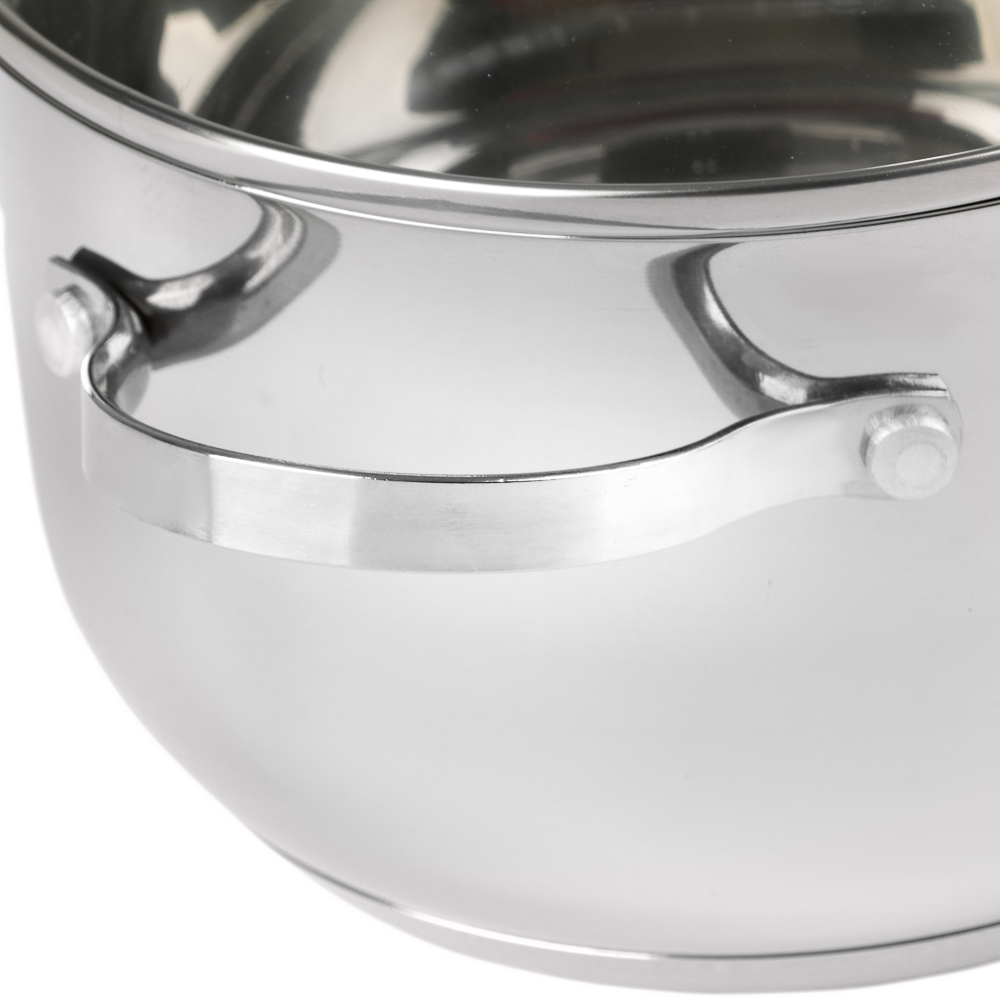 VETTA Бирмингем Кастрюля 18х11,5см, 2,7л, со стекл. крышкой, индукция, арт.№ 822-136