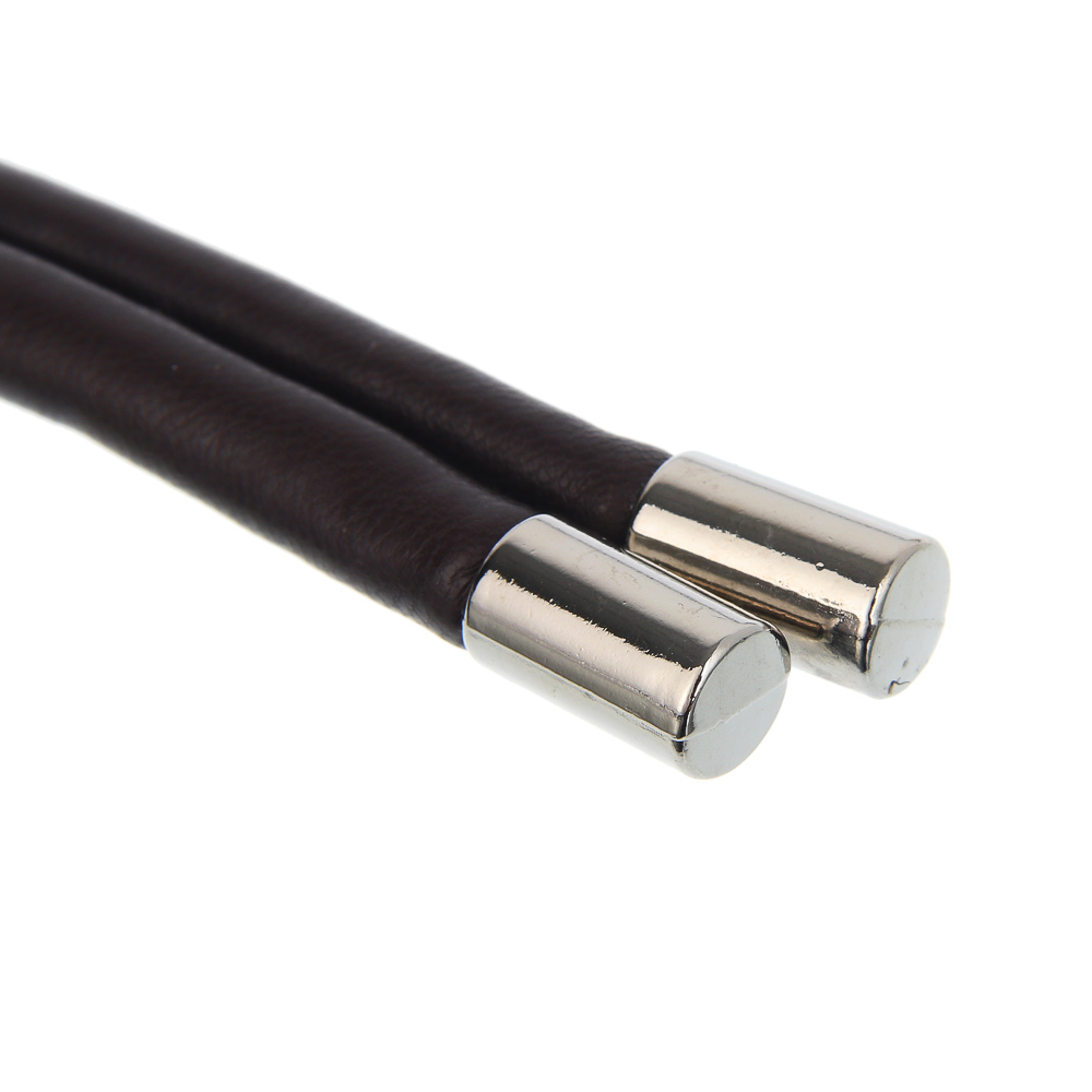 ЮL Ремень шнур, ПУ, металл, ширина 0,8см, длина 260см, 2 цвета, РЖ25-03, арт.№ 311-436