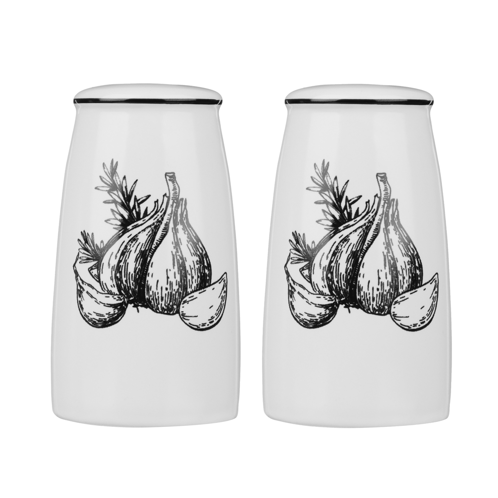 MILLIMI Китчен Набор для соли и перца, 5х9см, керамика, арт.№ 824-194