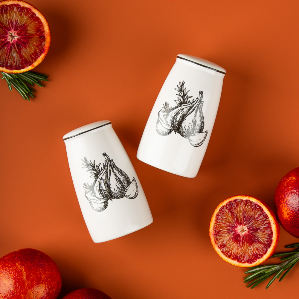 MILLIMI Китчен Набор для соли и перца, 5х9см, керамика, арт.№ 824-194