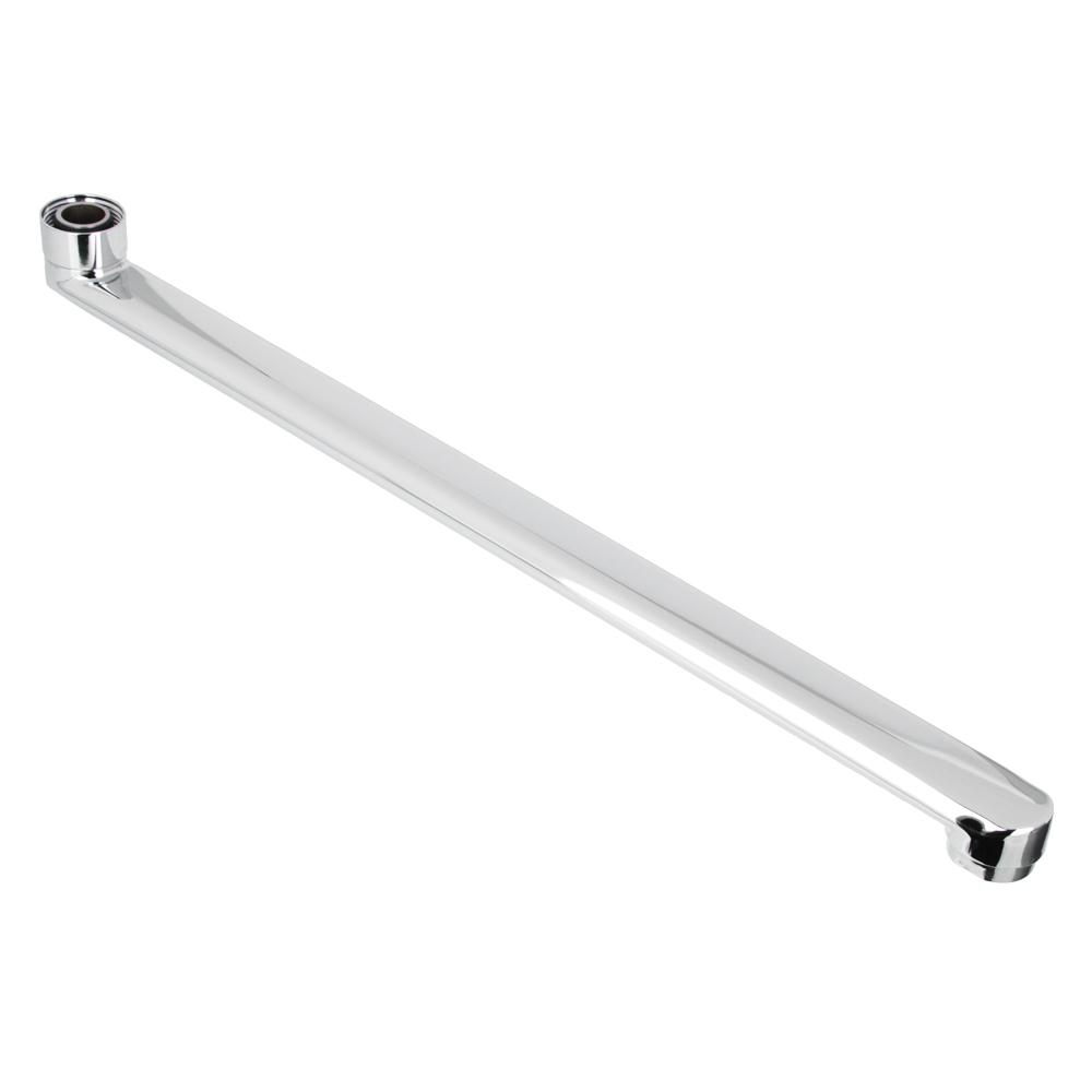 Излив смесителя для ванны, плоский прямой, 40см, нерж. сталь, арт.№ 565-013