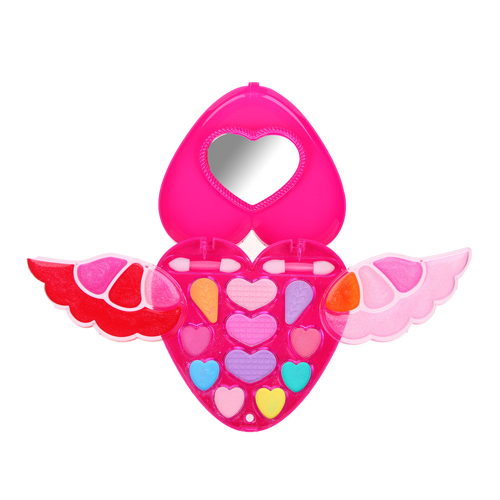 BY Русские Супергерои Набор детской косметики: тени, блески для губ, аппликатор, зеркало, арт.№ 330-556