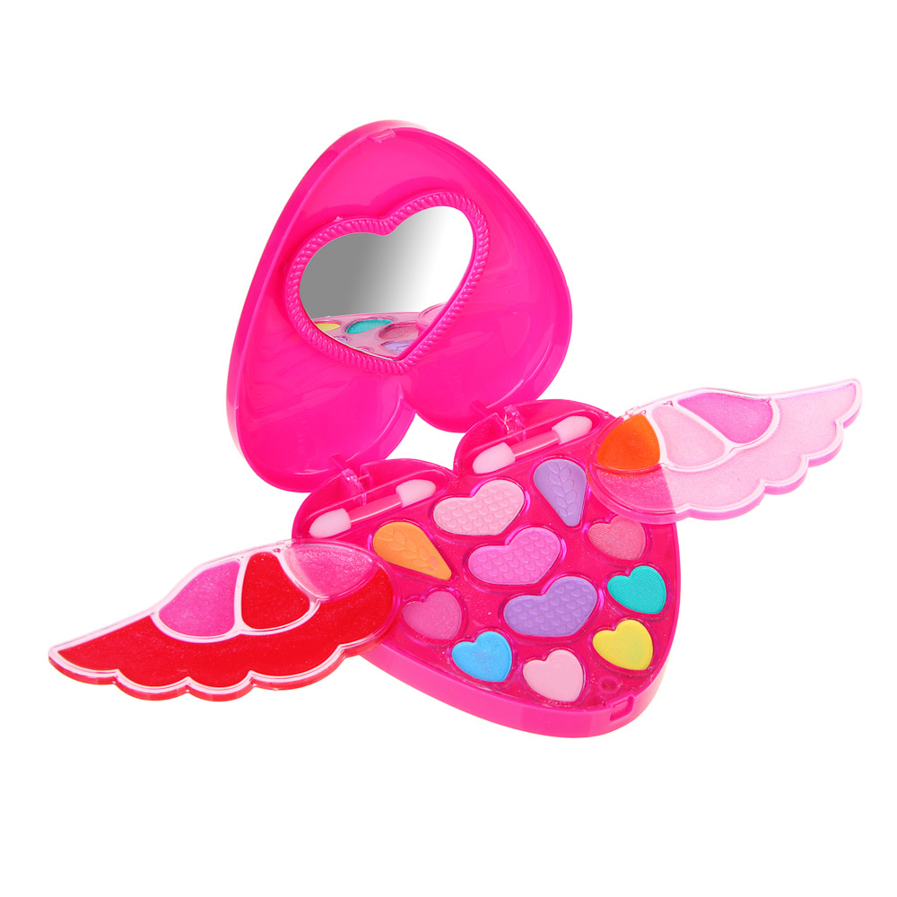 BY Русские Супергерои Набор детской косметики: тени, блески для губ, аппликатор, зеркало, арт.№ 330-556