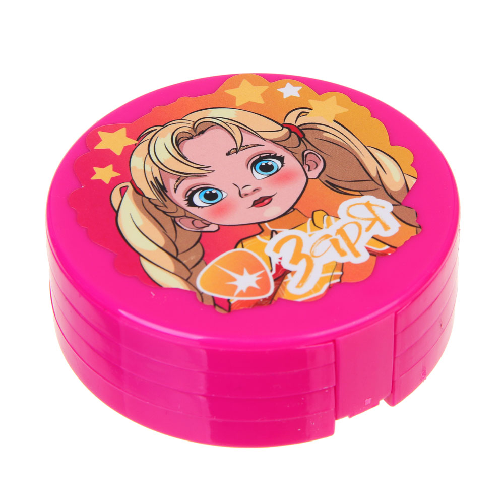 BY Русские Супергерои Набор детской косметики: тени, блески для губ, аппликатор, зеркало, #77020, арт.№ 330-557