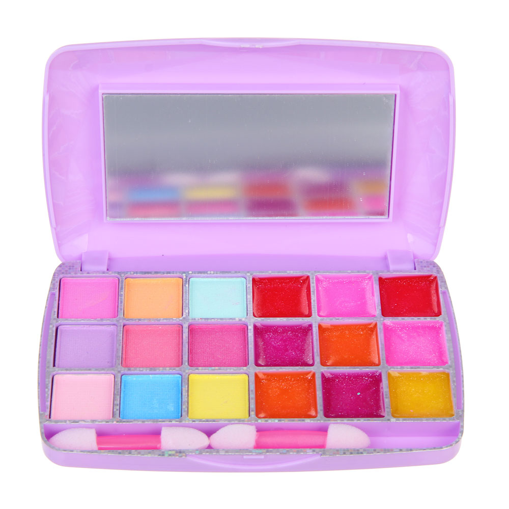 BY Русские Супергерои Набор детской косметики: тени, блески, лак, аппликатор, зеркало, #77107A, МП-2, арт.№ 330-561