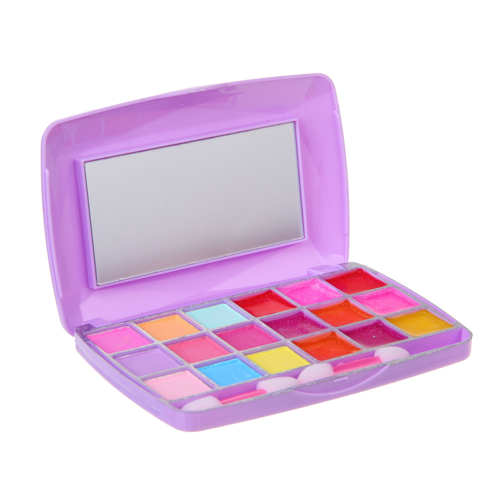 BY Русские Супергерои Набор детской косметики: тени, блески, лак, аппликатор, зеркало, #77107A, МП-2, арт.№ 330-561