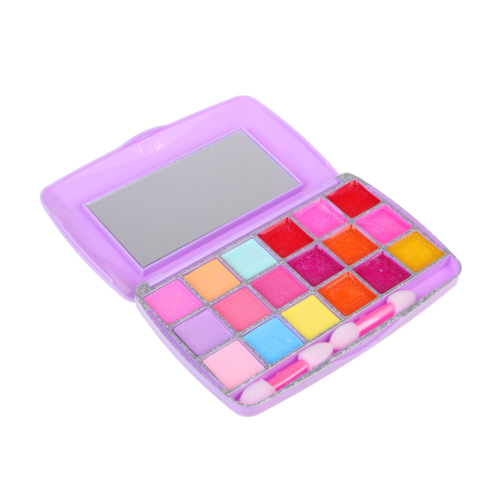 BY Русские Супергерои Набор детской косметики: тени, блески, лак, аппликатор, зеркало, #77107A, МП-2, арт.№ 330-561