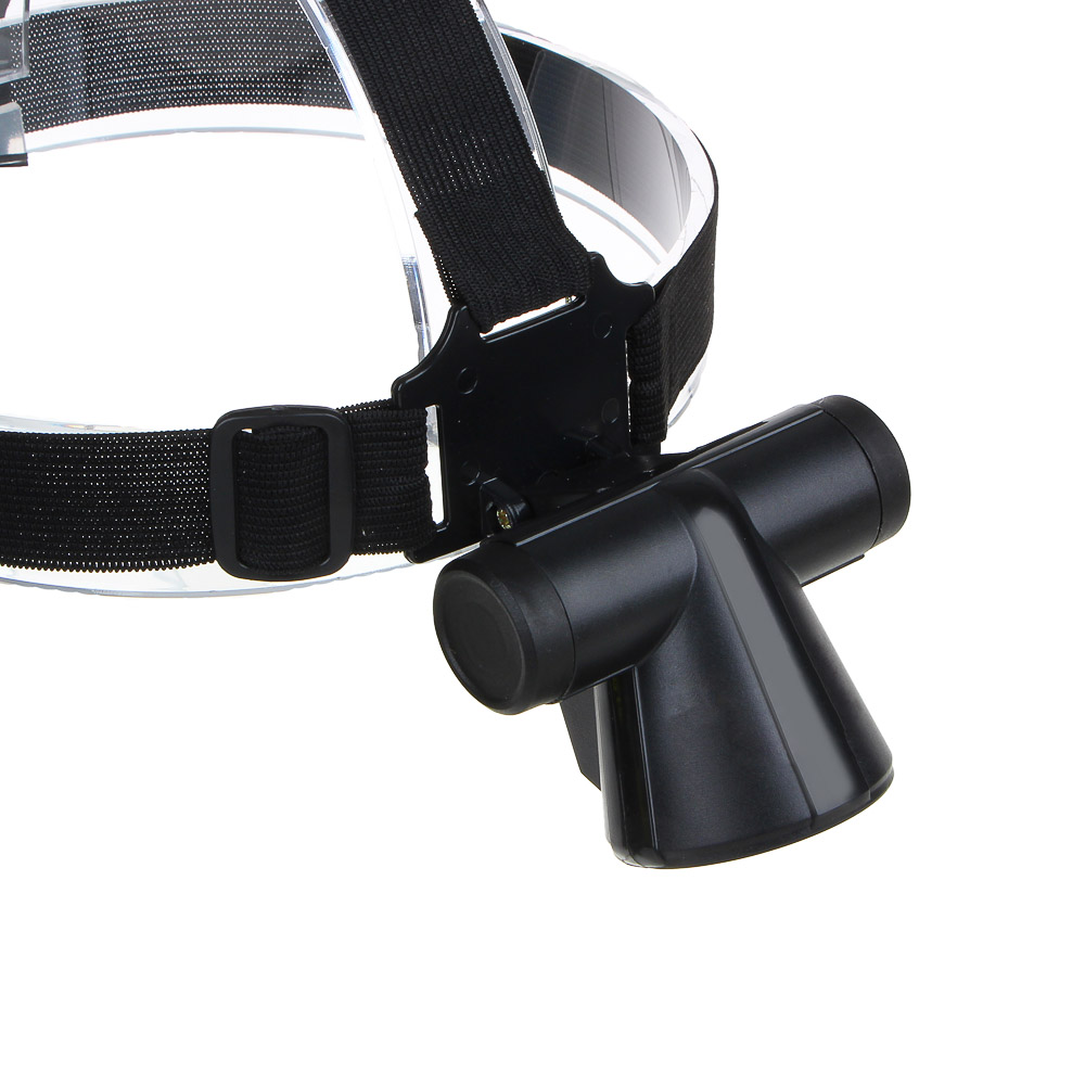 Фонарь налобный тм ЕРМАК, 1 LED, 3 Вт, 8х6х6,2 см, 2 режима, 1200мАч, USB кабель, пластик, арт.№ 221-018