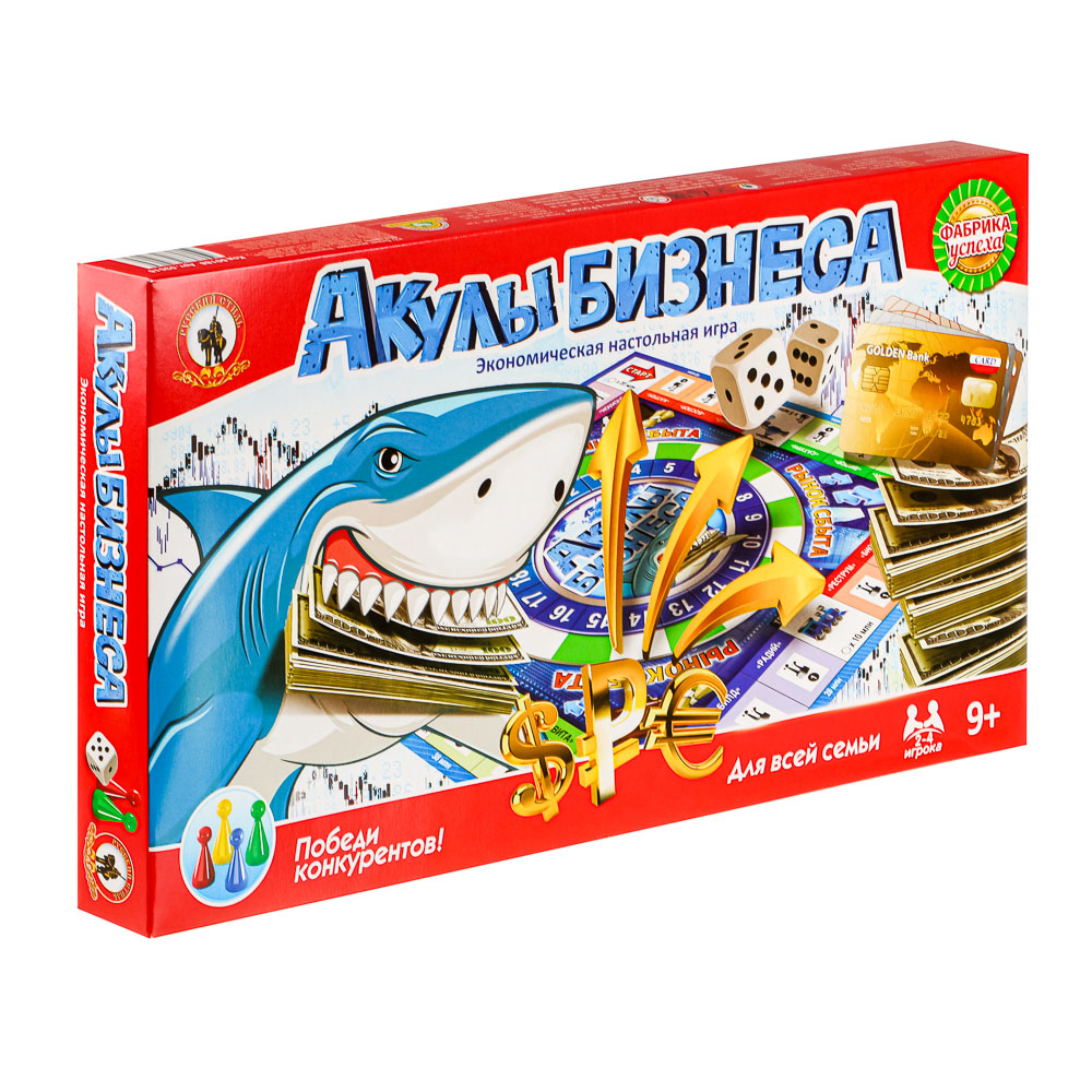 Игра экономическая "Акулы бизнеса", арт.№ 538-193