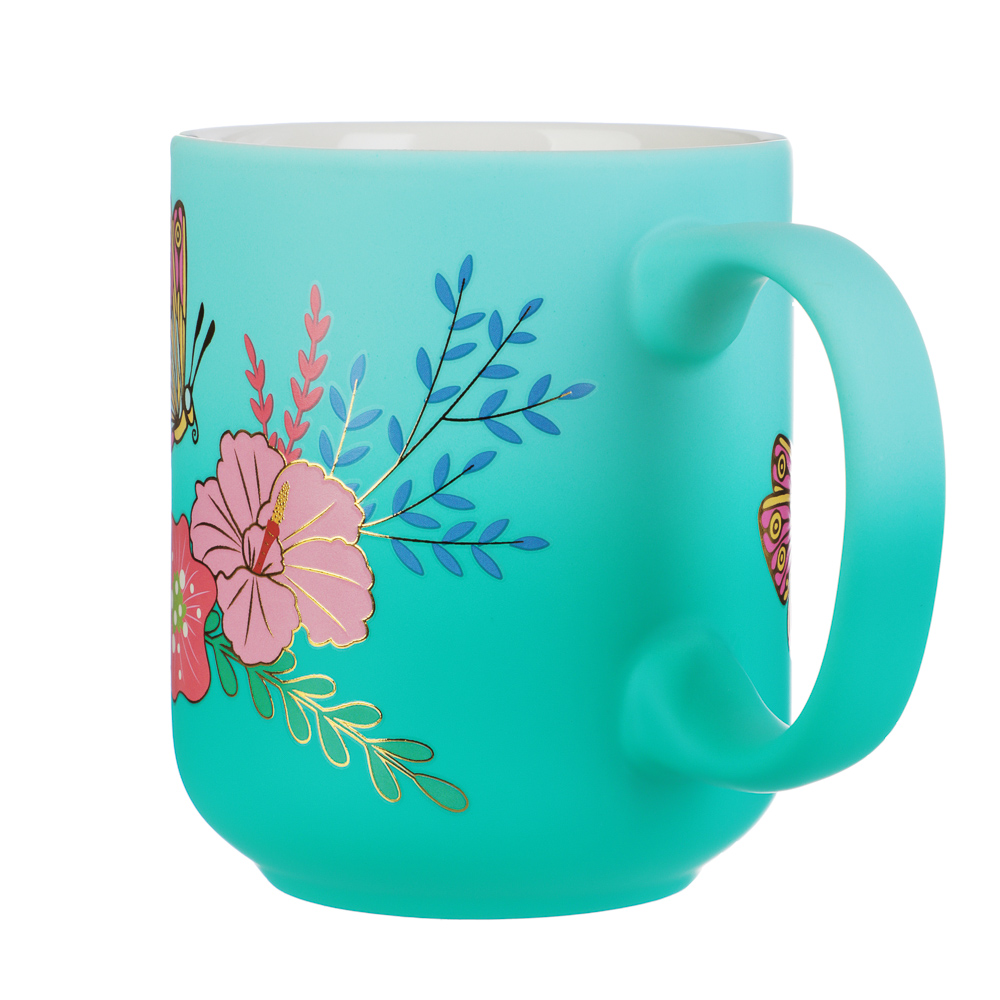 MILLIMI Малибу Кружка, 570мл, фарфор, 4 дизайна, арт.№ 806-918