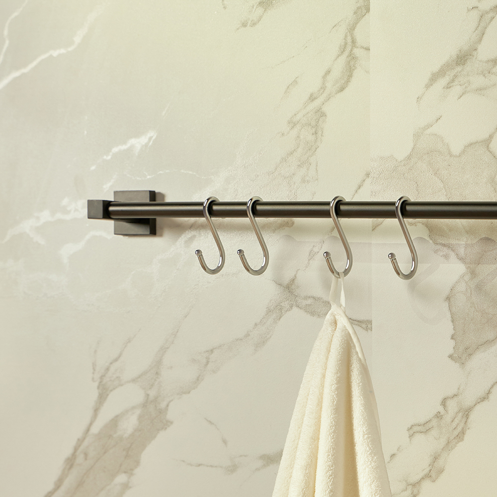 Набор крючков S-образных тм VETTA, хромированная сталь, 4 шт, арт.№ 481-021