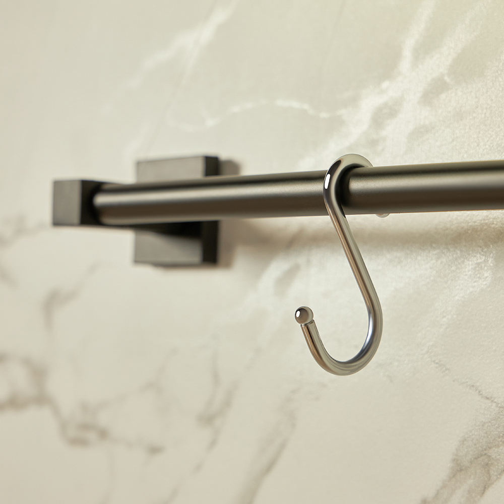 Набор крючков S-образных тм VETTA, хромированная сталь, 4 шт, арт.№ 481-021