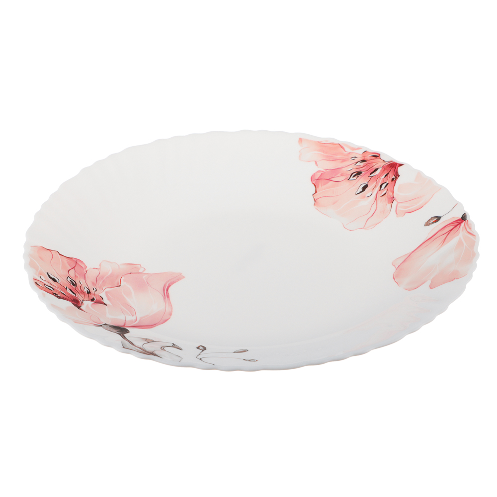 MILLIMI Роселла Тарелка подстановочная, опаловое стекло, 24см, арт.№ 818-878