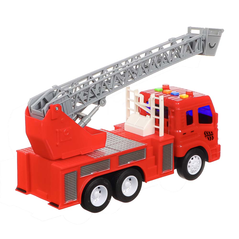 ИГРОЛЕНД Машина инерционная, свет, звук, 3хAG13, пластик, 25х9-17х10-12,5 см, 5 дизайнов, арт.№ 292-197