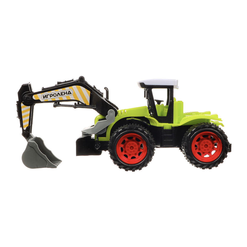 ИГРОЛЕНД Машина в виде Трактора, инерционного, PP, 27х11х12см, 3 дизайна, арт.№ 292-230