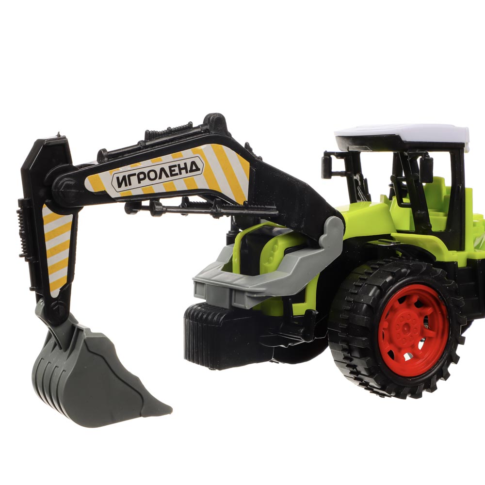 ИГРОЛЕНД Машина в виде Трактора, инерционного, PP, 27х11х12см, 3 дизайна, арт.№ 292-230