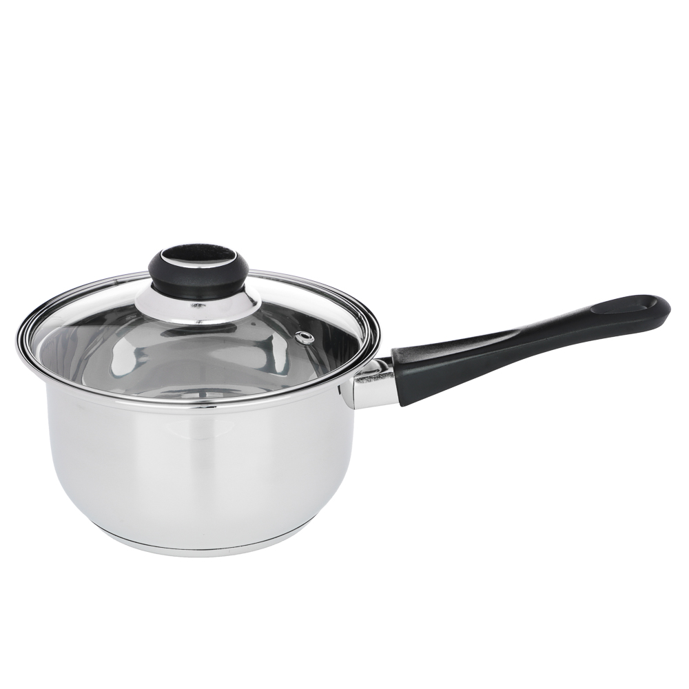 Стрейтон Ковш 16х9,5см, 1,4л, со стекл. крышкой, арт.№ 822-117