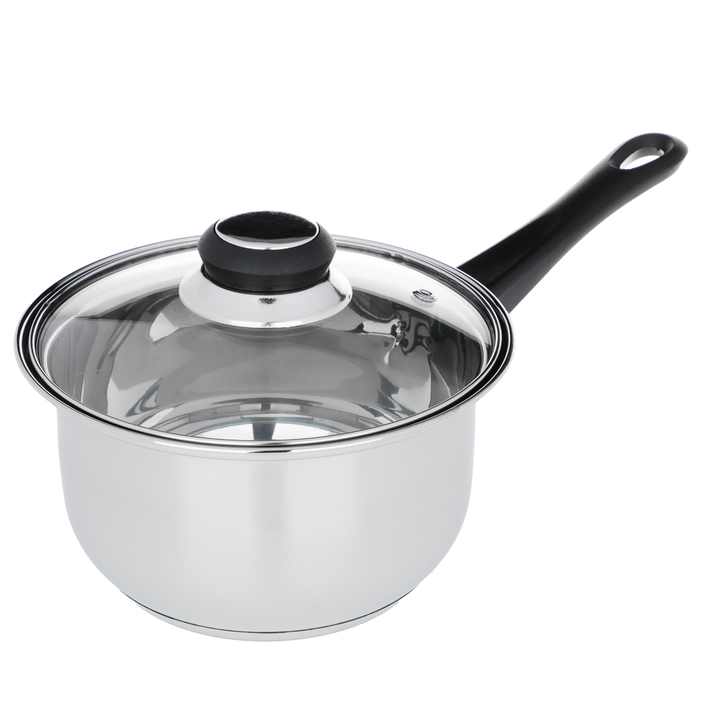 Стрейтон Ковш 16х9,5см, 1,4л, со стекл. крышкой, арт.№ 822-117