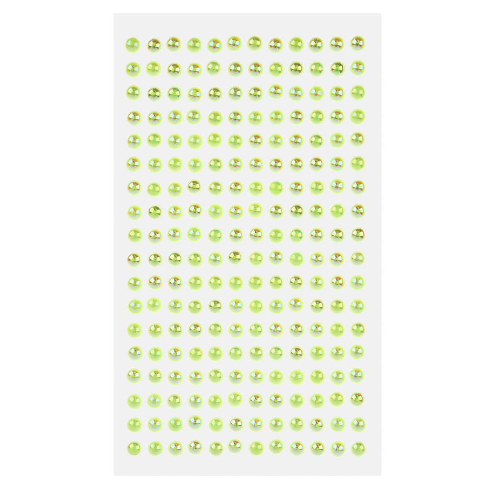 LADECOR Наклейка декоративная "Волшебные жемчужинки 0,7", пластик, 22,5х10см, 6-7 цветов, арт.№ 503-488