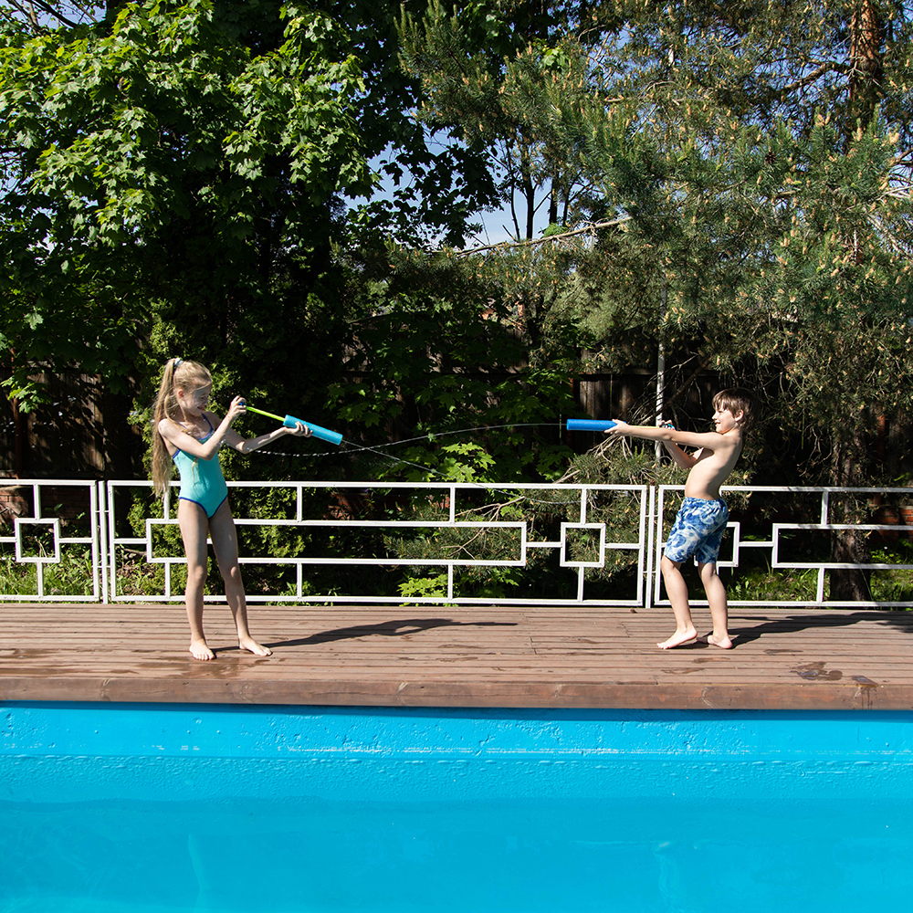 SILAPRO Помповая пушка, 35х5см, пластик, 3 вида, арт.№ 134-225