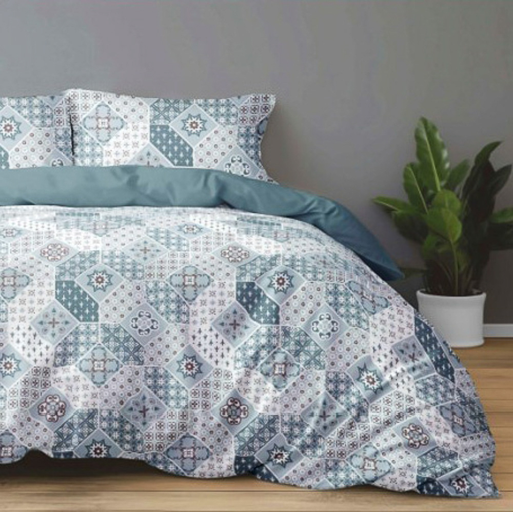 PROVANCE Стандарт Простыня на резинке 160х200х20см, 100% хлопок, бязь, 4 дизайна, арт.№ 432-276