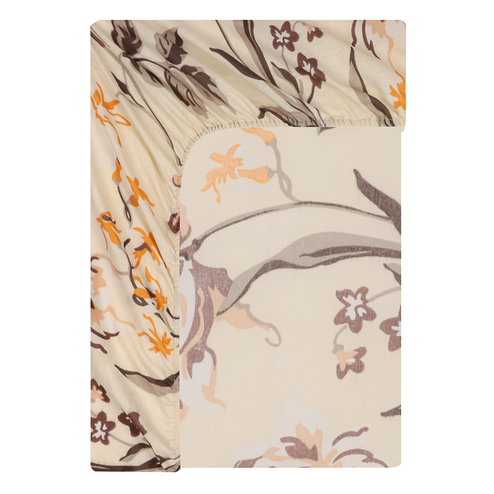 PROVANCE Стандарт Простыня на резинке 160х200х20см, 100% хлопок, бязь, 4 дизайна, арт.№ 432-276