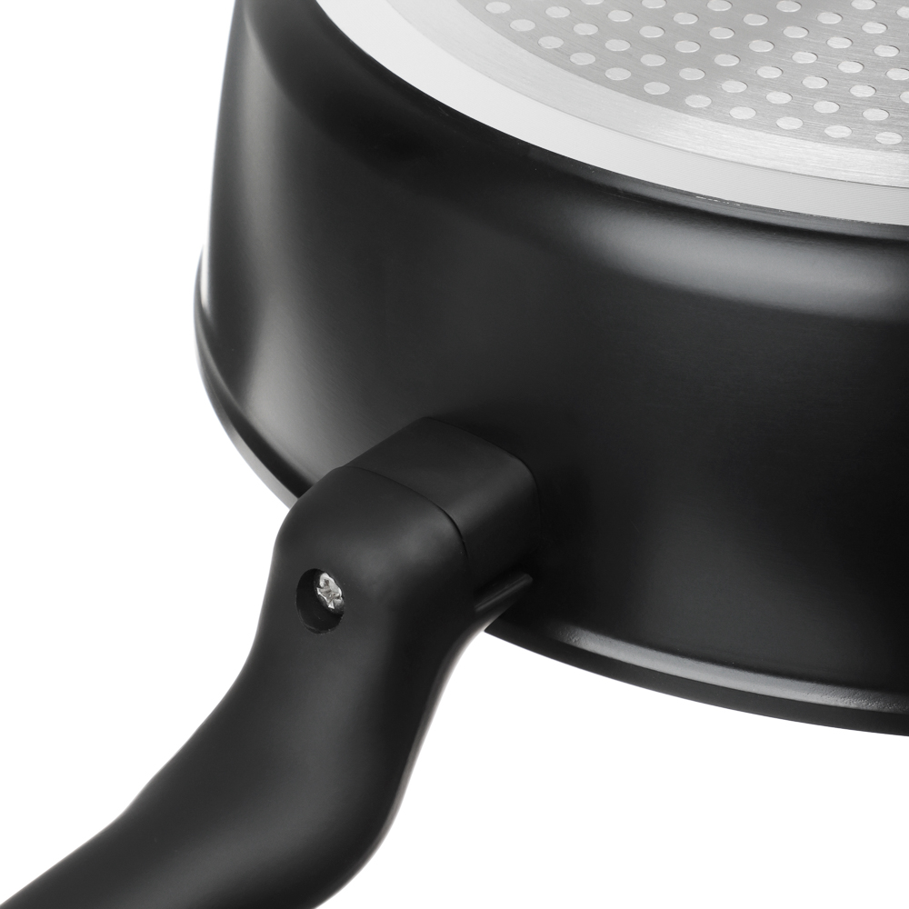 SATOSHI Стоун Сковорода литая глубокая d28см, антипригарное покрытие Мрамор, индукция, арт.№ 846-445