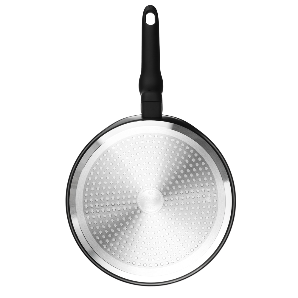 SATOSHI Стоун Сковорода литая блинная d24см, антипригарное покрытие Мрамор, индукция, арт.№ 846-446