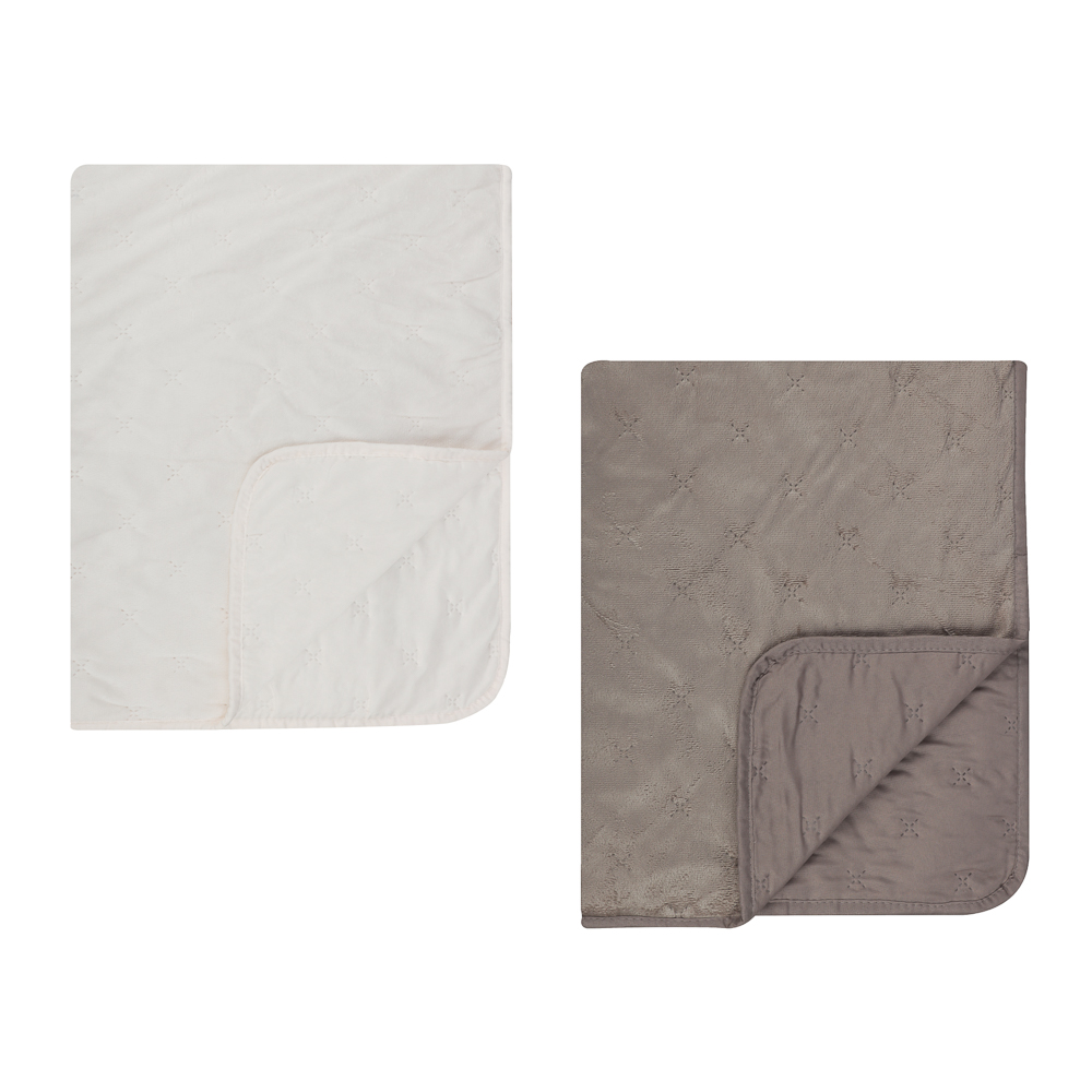 BY COLLECTION Дейзи Покрывало велюр однотонное 200х220см, 100% полиэстер, 2 цвета, арт.№ 488-158