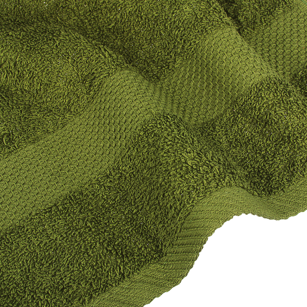 PROVANCE Наоми Полотенце махровое, 100% хлопок, 50х90см, 360гр/м, темно-зеленый, арт.№ 489-193