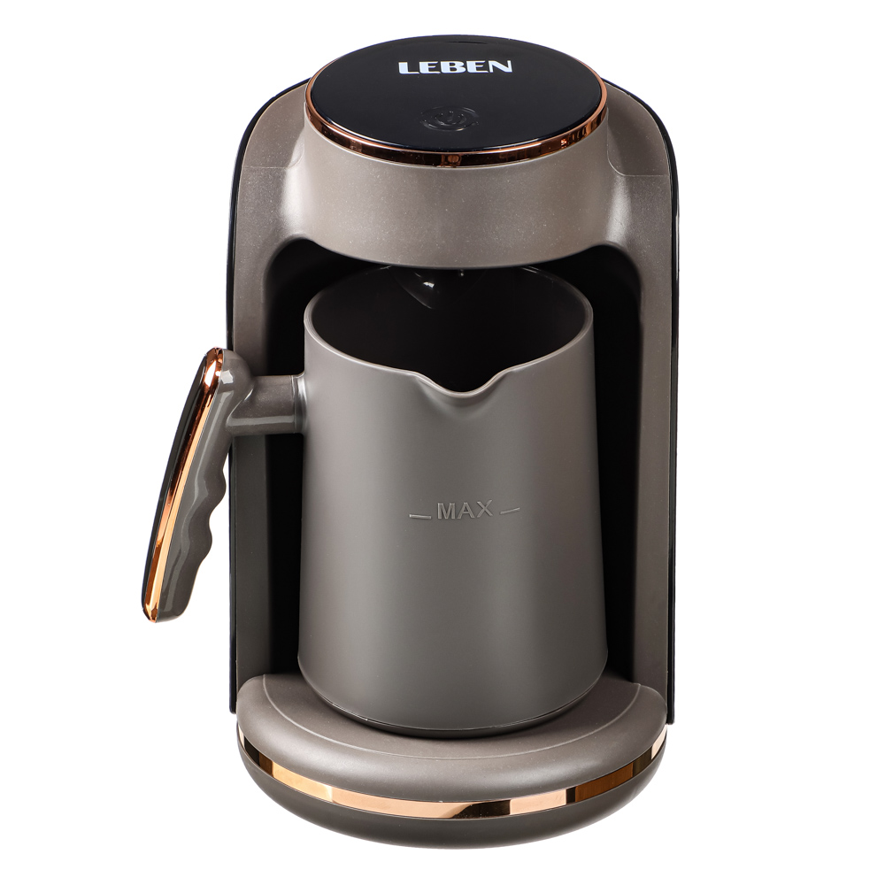 LEBEN Кофеварка-турка электрическая 550Вт, 250мл, корпус пластик, 2 цвета, арт.№ 475-045