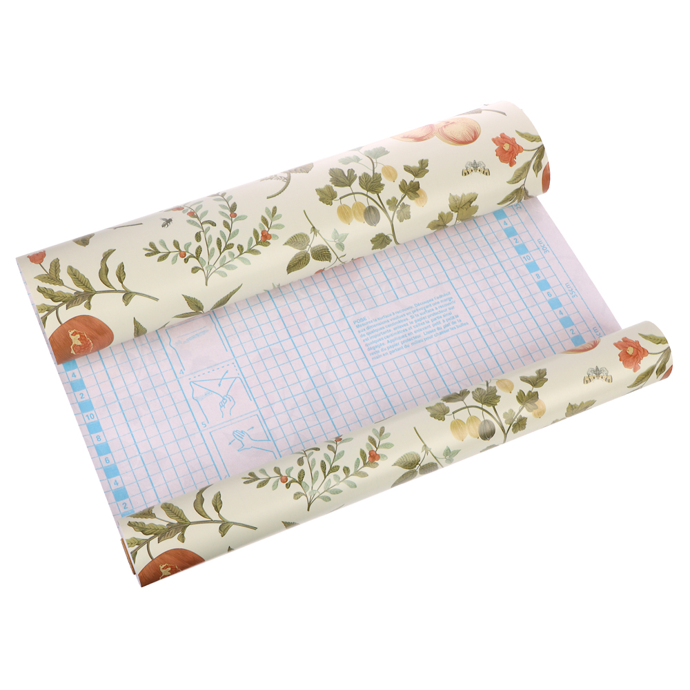 VETTA Пленка самоклеящаяся, 45см х 8м, ПВХ, "Цветы", 4 дизайна, арт.№ 416-211