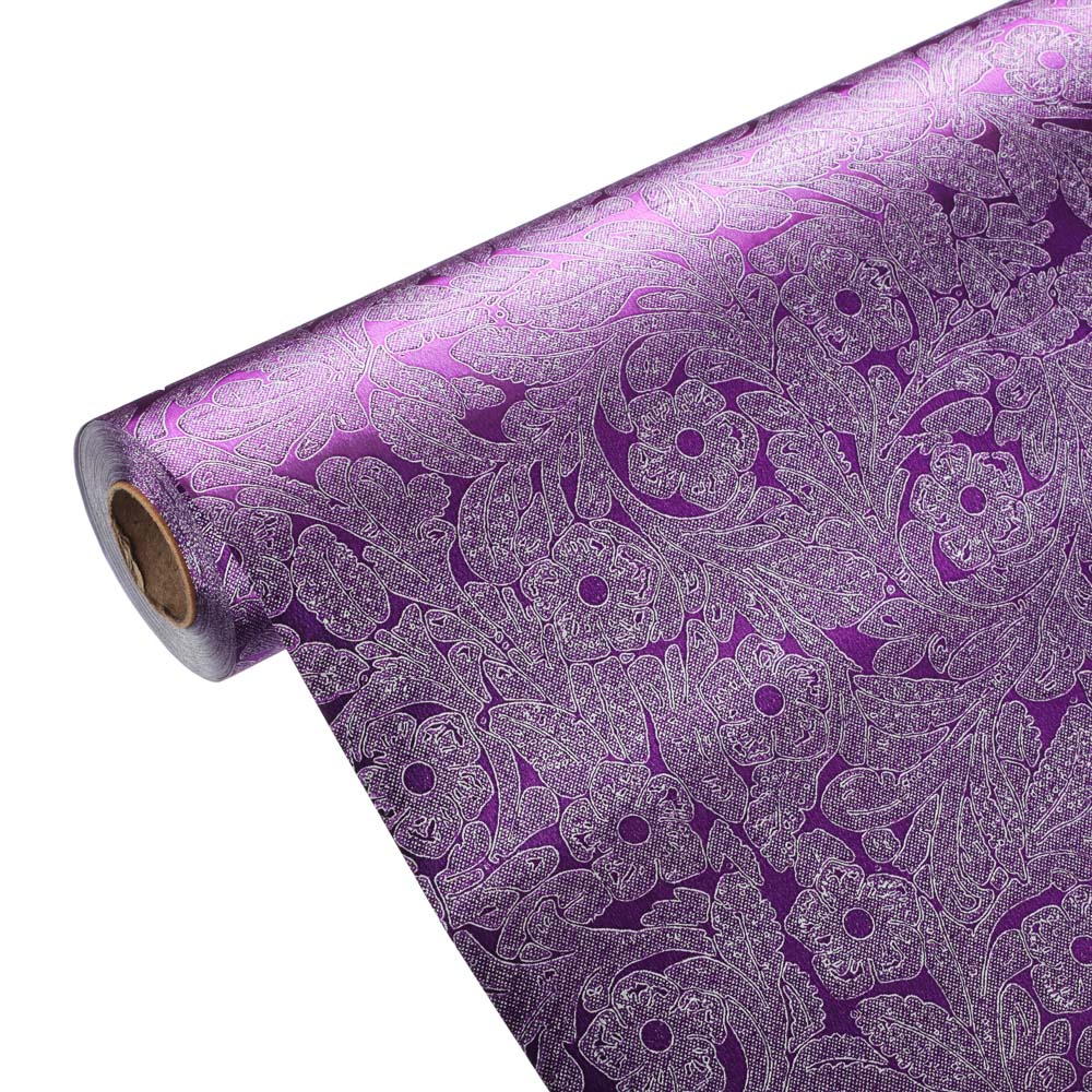 VETTA Пленка самоклеящаяся, 45см х 8м, ПВХ,  блестящая "Цветы", 4 дизайна, арт.№ 416-212