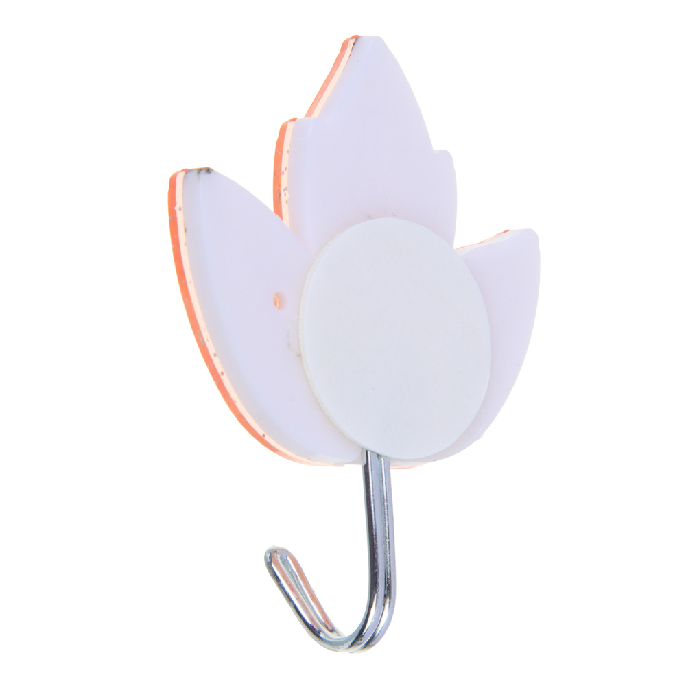 Крючки самоклеящиеся тм VETTA, сталь Q195, полипропилен, акрил, 4 дизайна, 2шт, арт.№ 440-348