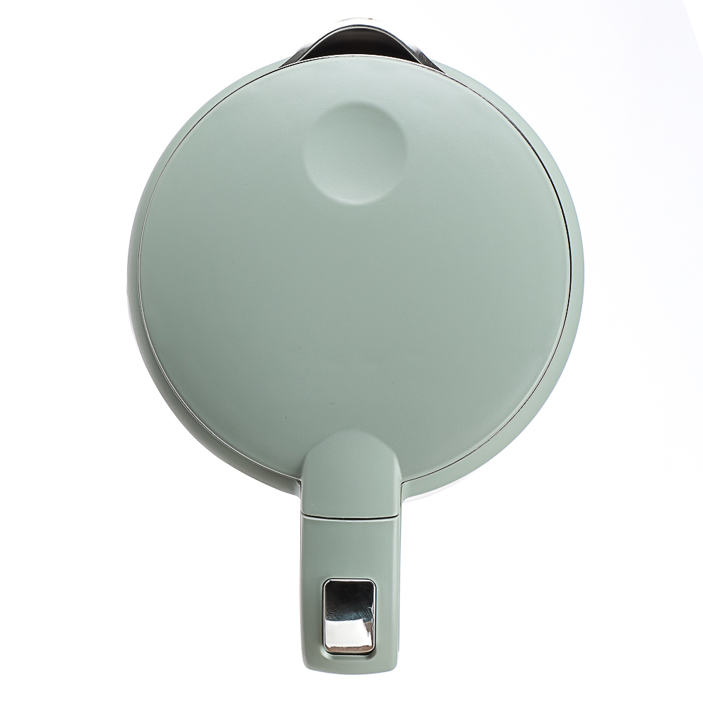 LEBEN Чайник электрический 1,7л двойные стенки пластик/нерж сталь, поддерж.температуры, оливк.и беж., арт.№ 291-135