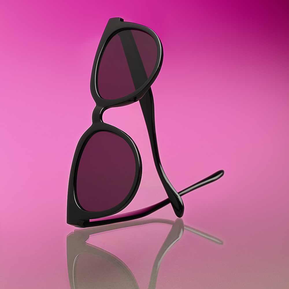 GALANTE Очки солнцезащитные, пластик, 148x47мм, 3 цвета, арт.№ 304-011