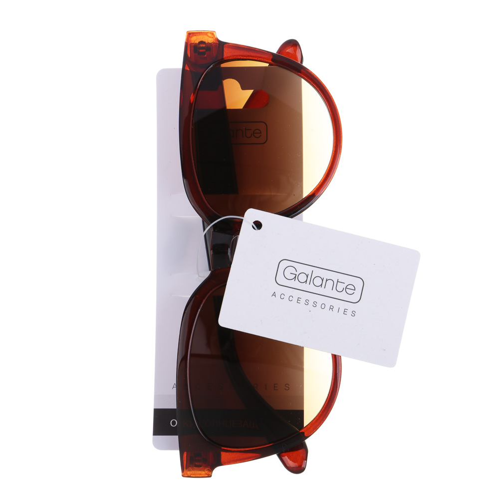GALANTE Очки солнцезащитные, пластик, 148x47мм, 3 цвета, арт.№ 304-011