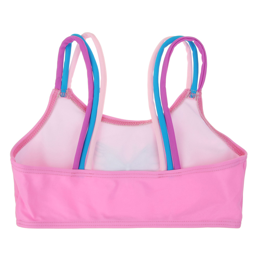 GALANTE Бабочки Купальник для девочки раздельный, р-р 122-128, 82%полиэстер, 18%эластан, арт.№ 331-027