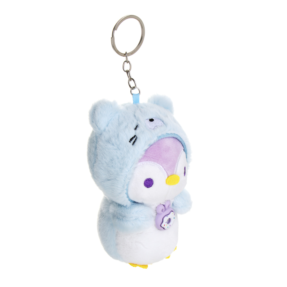 ИГРОЛЕНД Брелок мягкий "Зверёна" с подвесом, 12 см, полиэстер, 3 вида, арт.№ 264-467