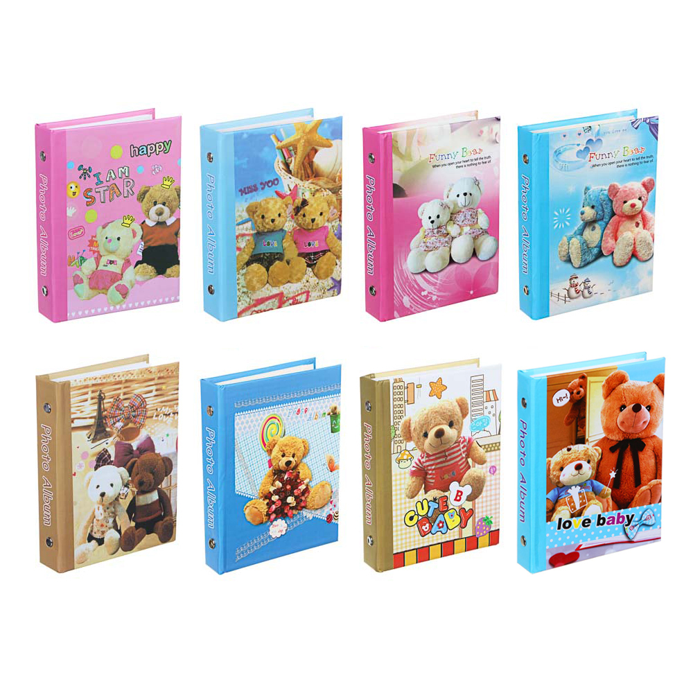 Фотоальбом на 36 фото, 16,5х12,5см, 10х15см, PP, картон, 7 дизайнов, арт.№ 401-019