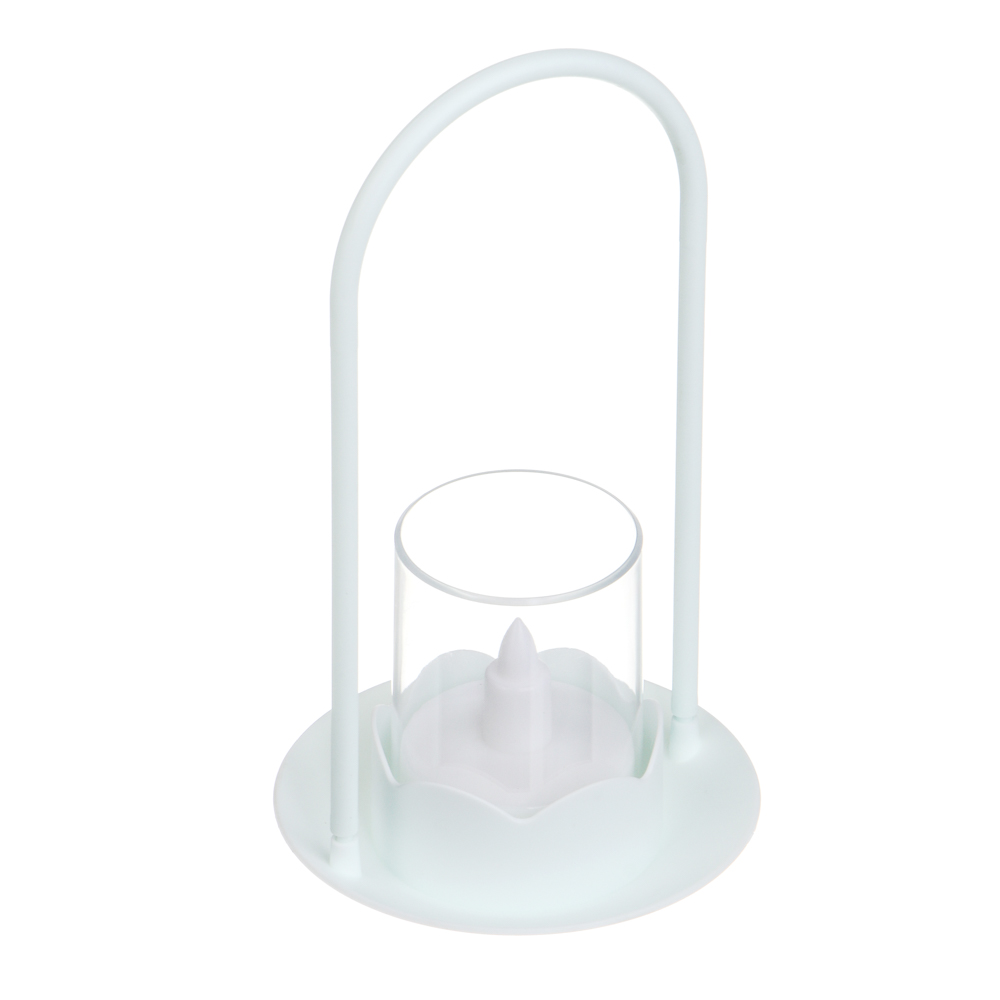 Светильник LED декоративный "Свеча", 9,5x9,5х17,5, 3хLR44, пластик, 2 цвета, арт.№ 695-210